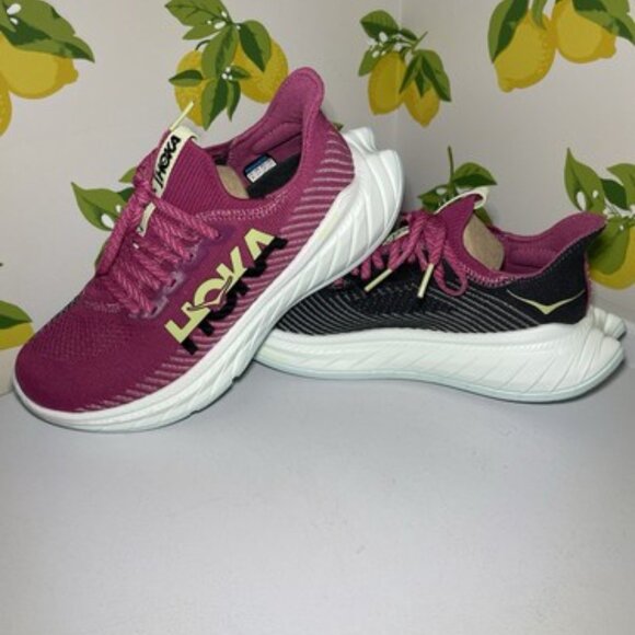 Hoka One One Womens Carbon X 3 Running Shoes Purple, Size 8 M NWOT - Picture 5 of 5
